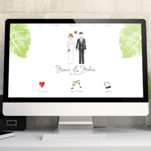 Wedding website tips. how to make a wedding website