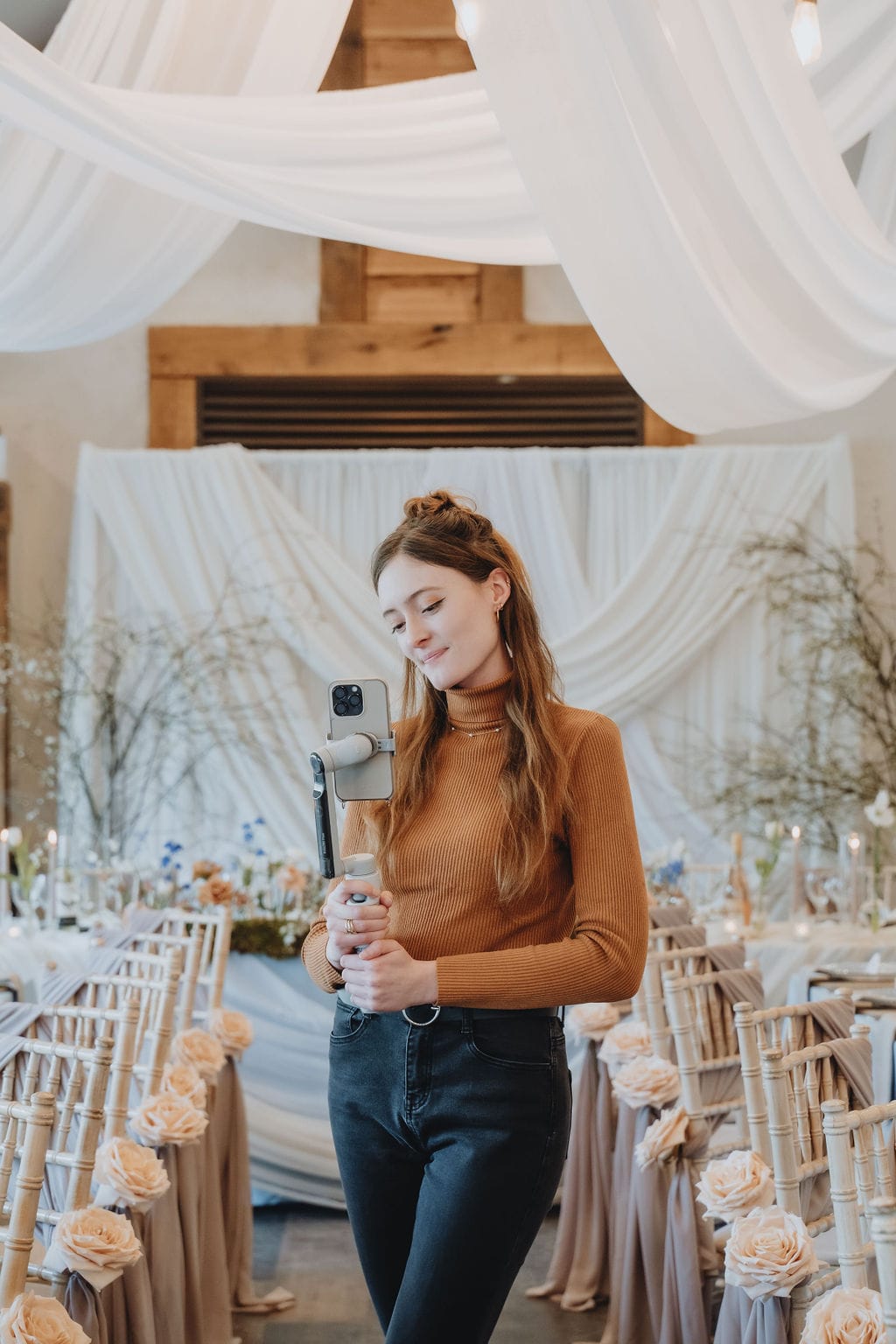 wedding day content creator