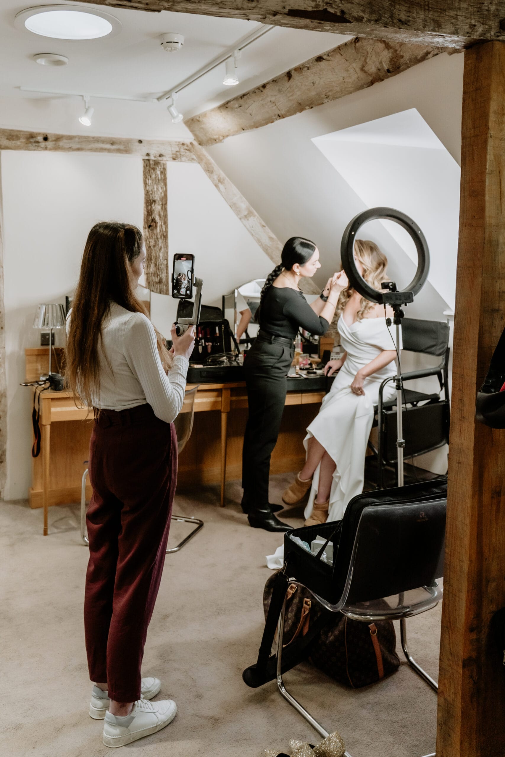 wedding day content creator