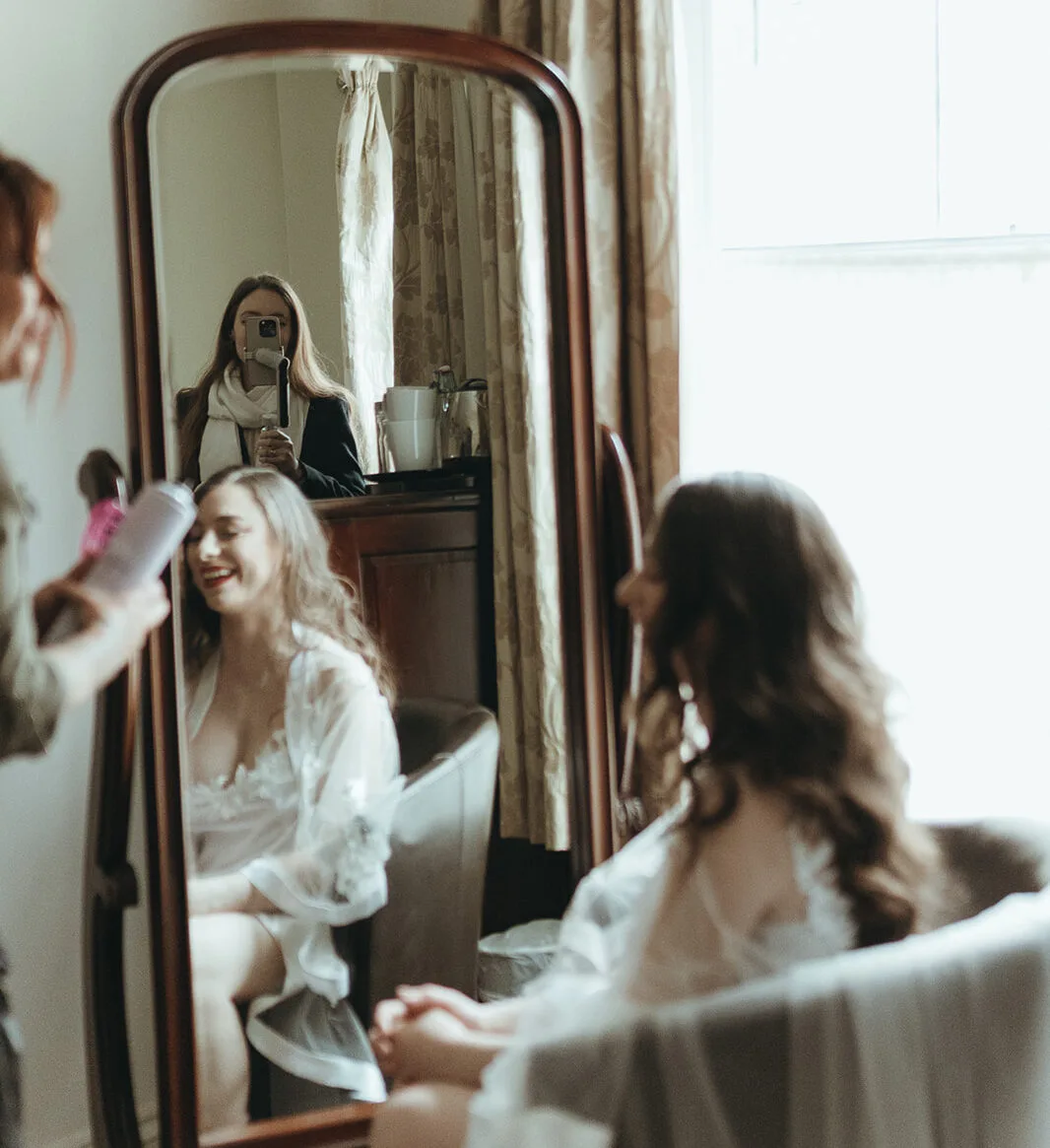 wedding day content creator