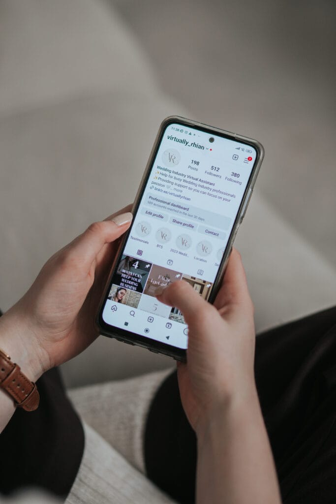 Instagram carousel post