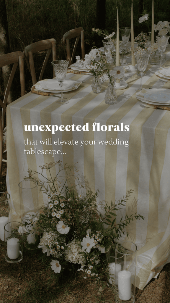 What to post to Instagram stories as a wedding florist